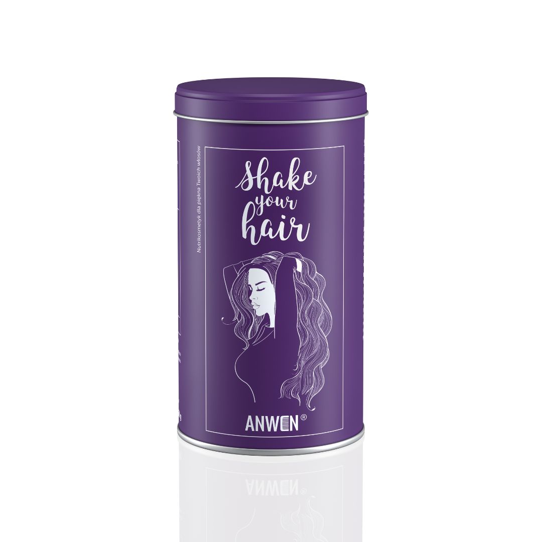 Shake Your Hair – hårveksttilskudd, 360 g – ANWEN