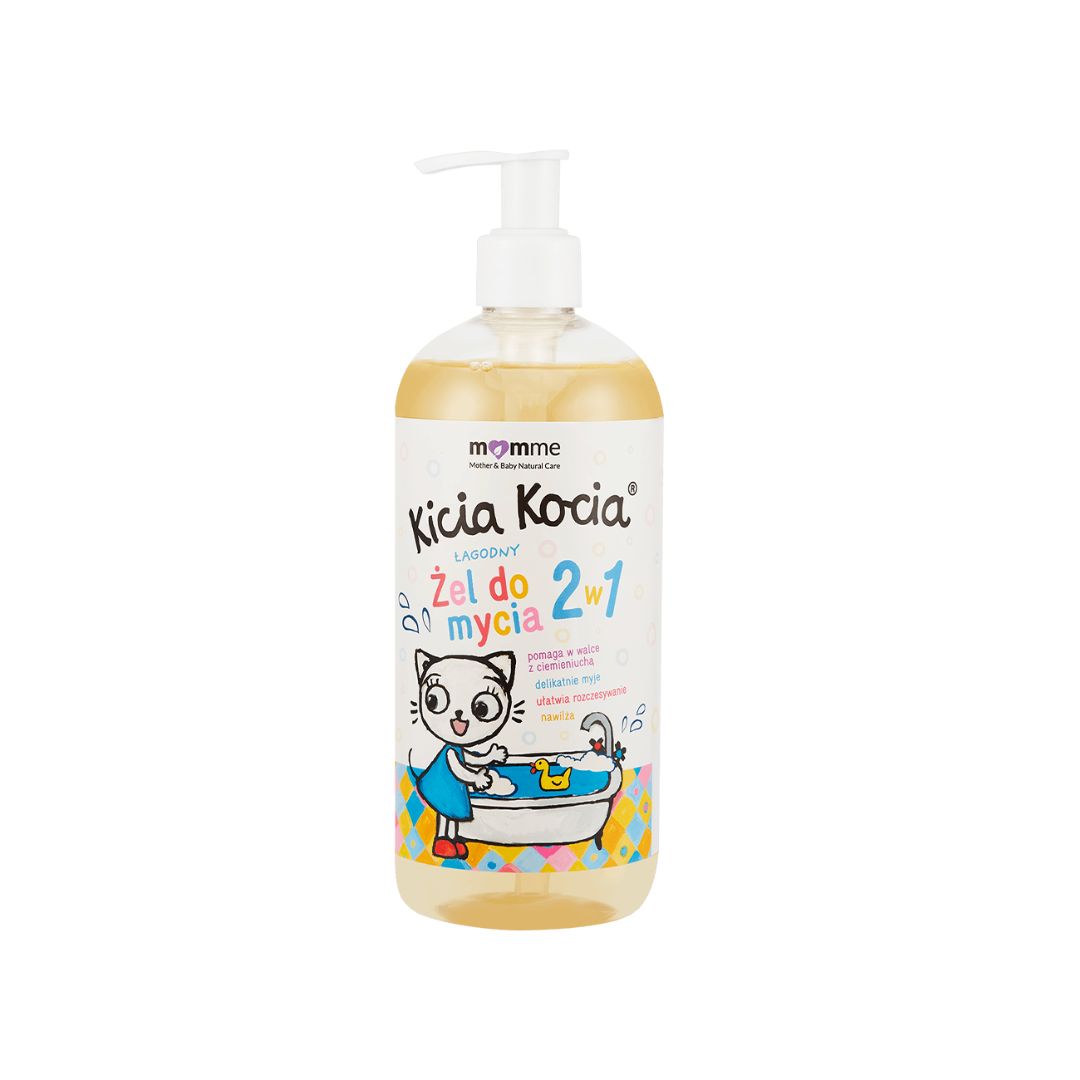 Kicia Kocia Mild Vaskegel 2 i 1, 500ml – MomMe