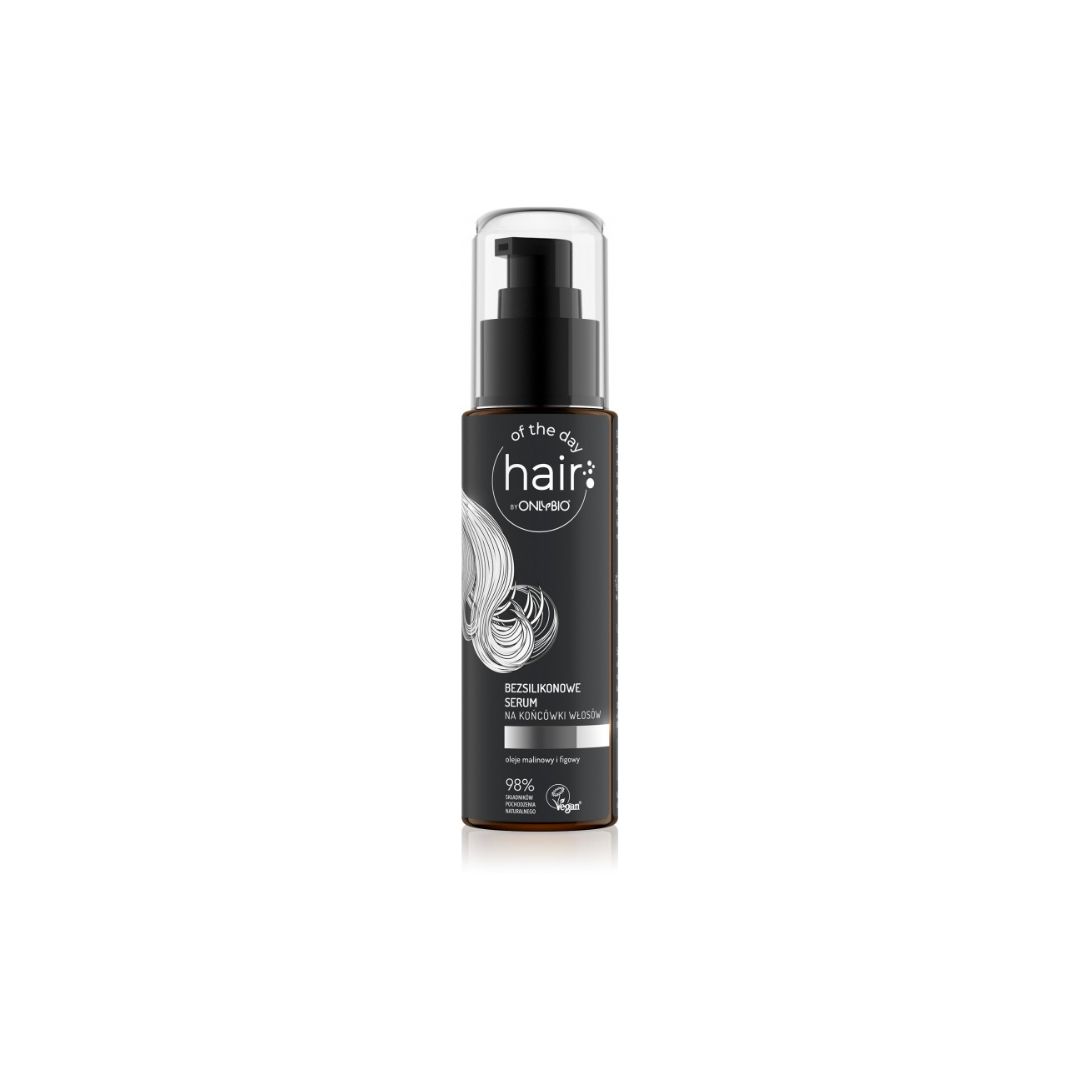 Serum for hårtupper uten silikon 80 ml – ONLYBIO